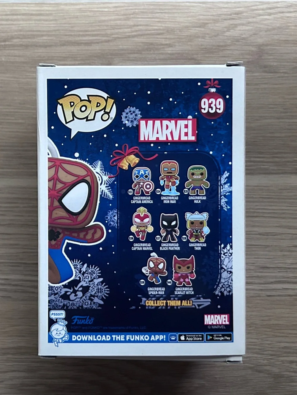 Funko Pop! Marvel Holiday bundle! Comes with free Rocket Ty beanie baby! - Picture 10 of 15